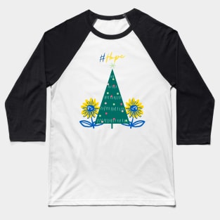 #hope Christmas, Love Ukraine Baseball T-Shirt